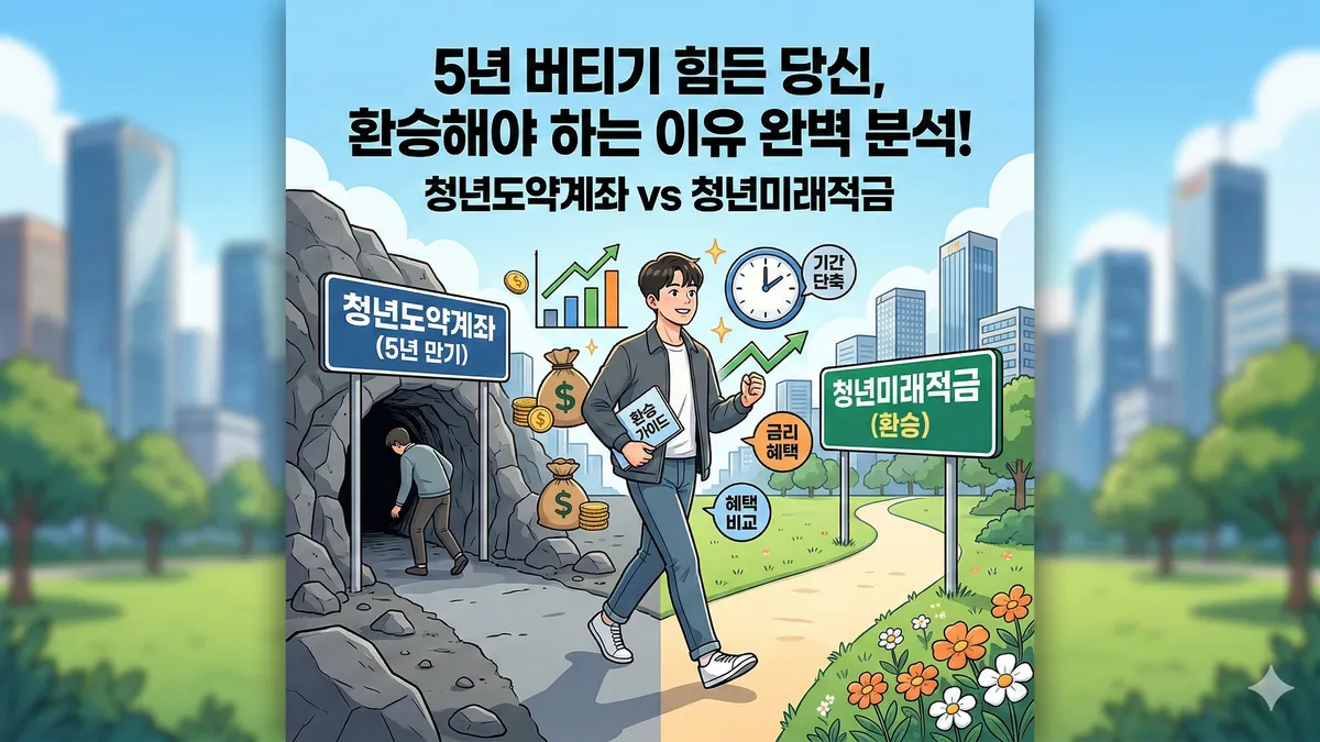 청년도약계좌 청년미래적금 비교