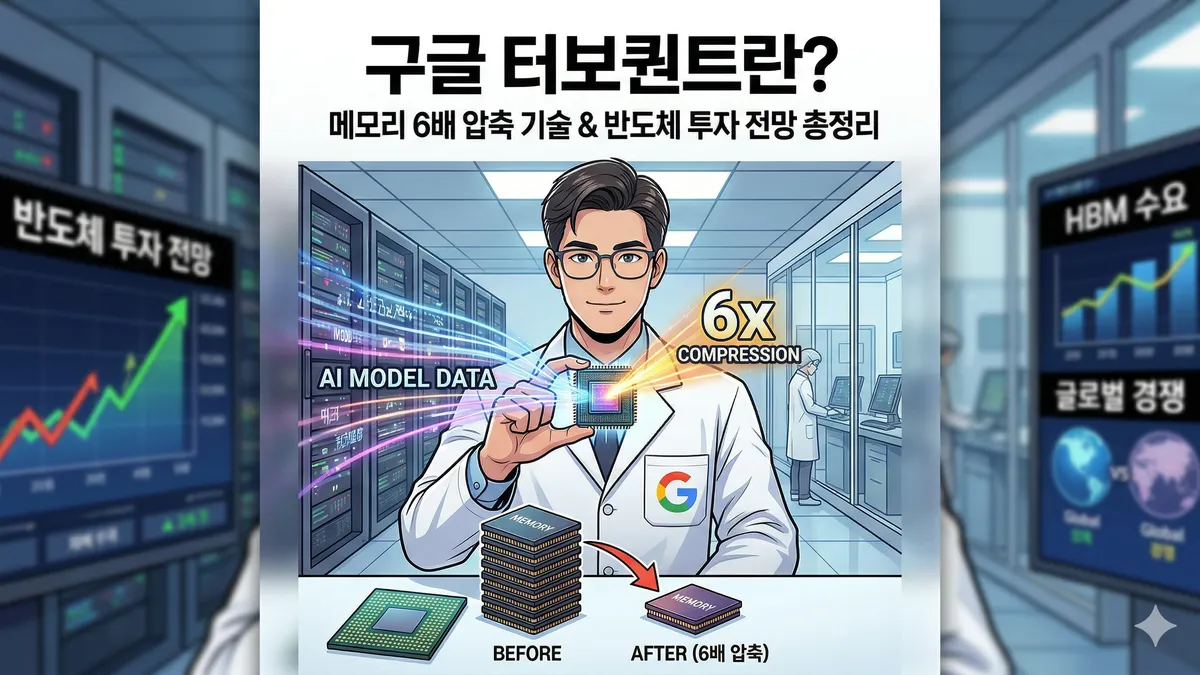 구글 터보퀀트 (출처: AI생성)
