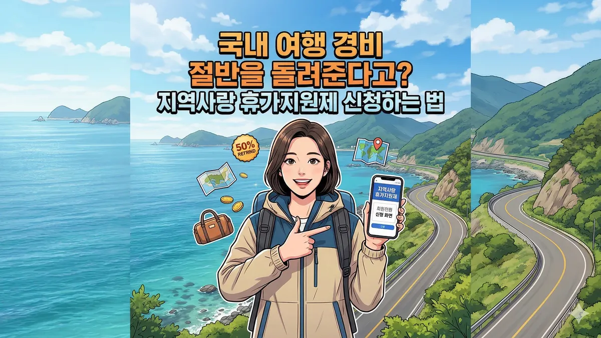 지역사랑 휴가지원제 신청하는 법