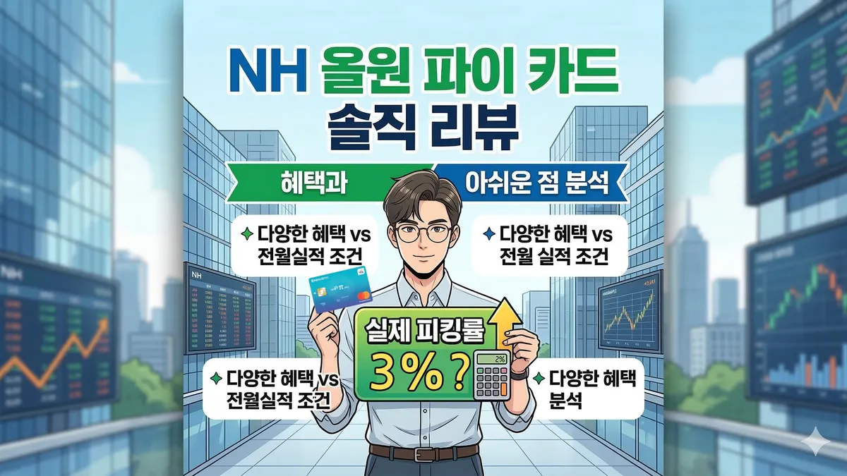 NH 농협 올원 파이 카드