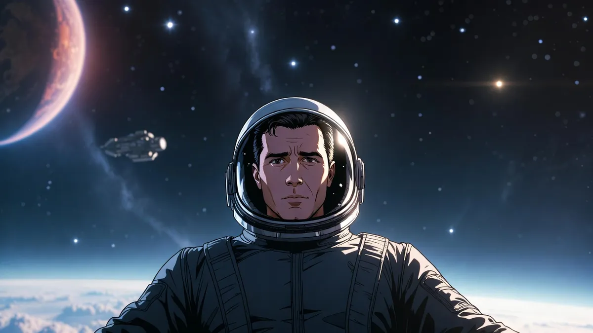 프로젝트 헤일메리 (AI그림)