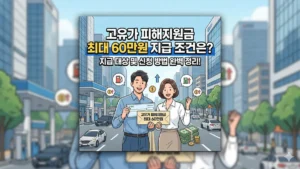 고유가 피해지원금 60만원