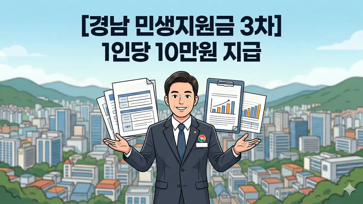 경남 민생지원금 3차 지급