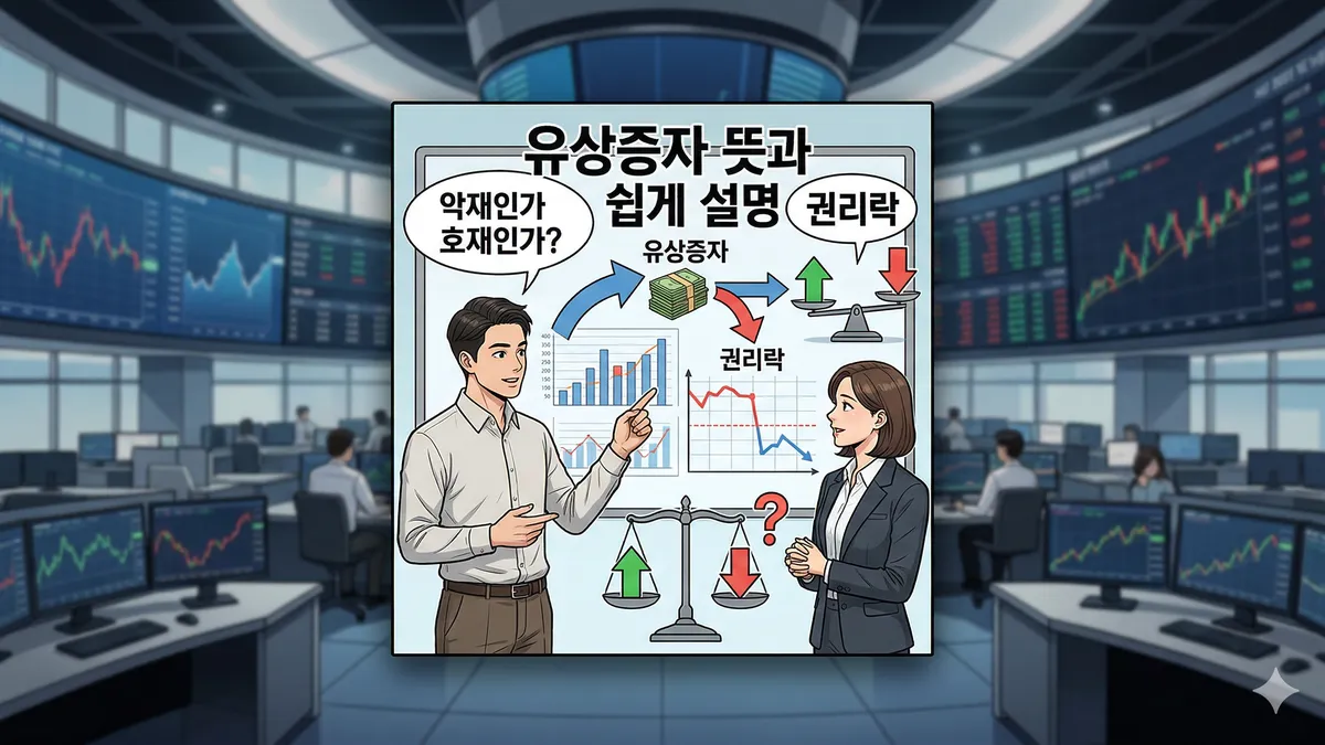 유상증자