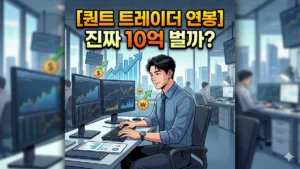 퀀트 트레이더 연봉