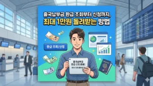출국납부금 환급