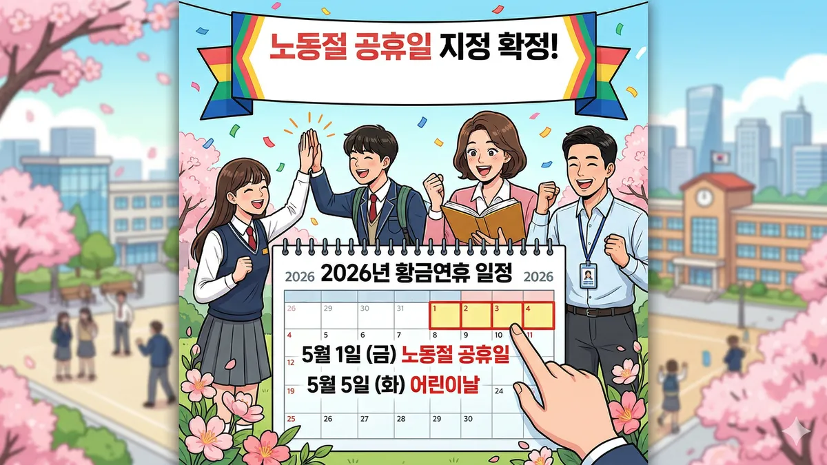 노동절 공휴일 지정