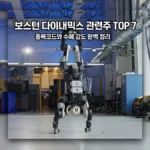 보스턴 다이나믹스 관련주 TOP 7: 종목코드와 수혜 강도 정리 보스톤 다이내믹스 관련주