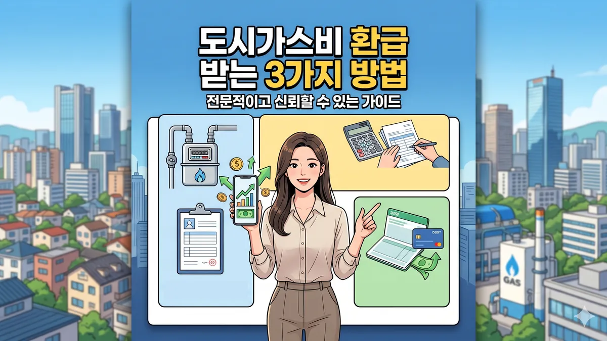 도시가스비 환급