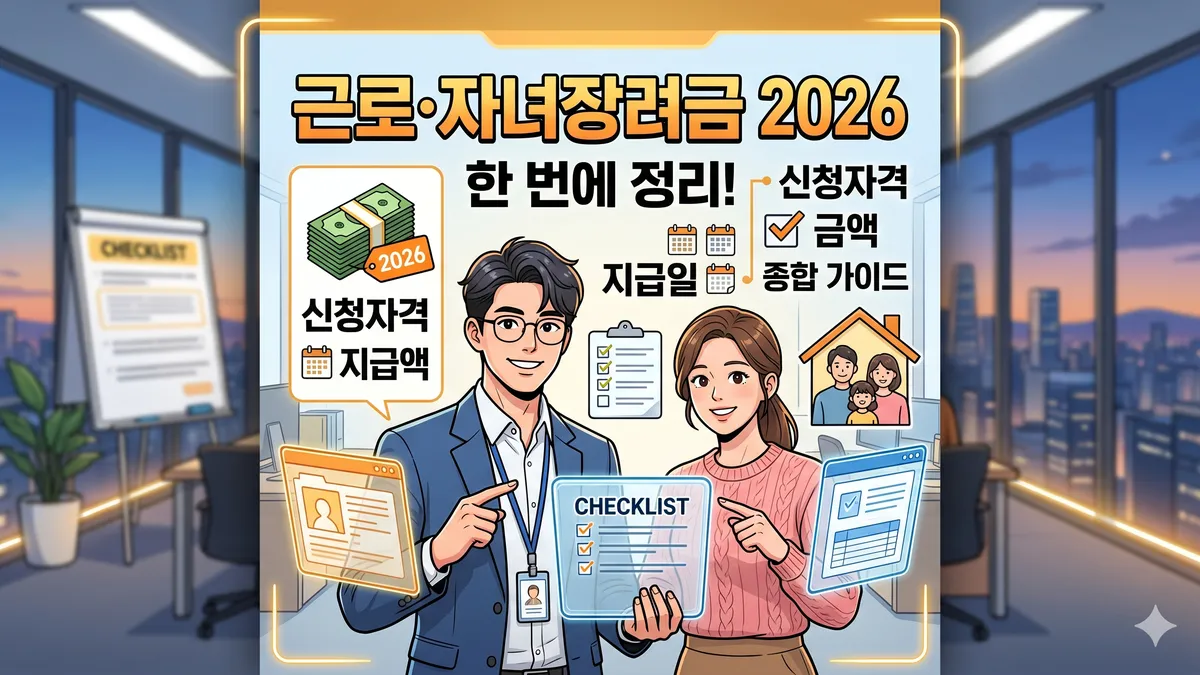 근로장려금 자녀장려금