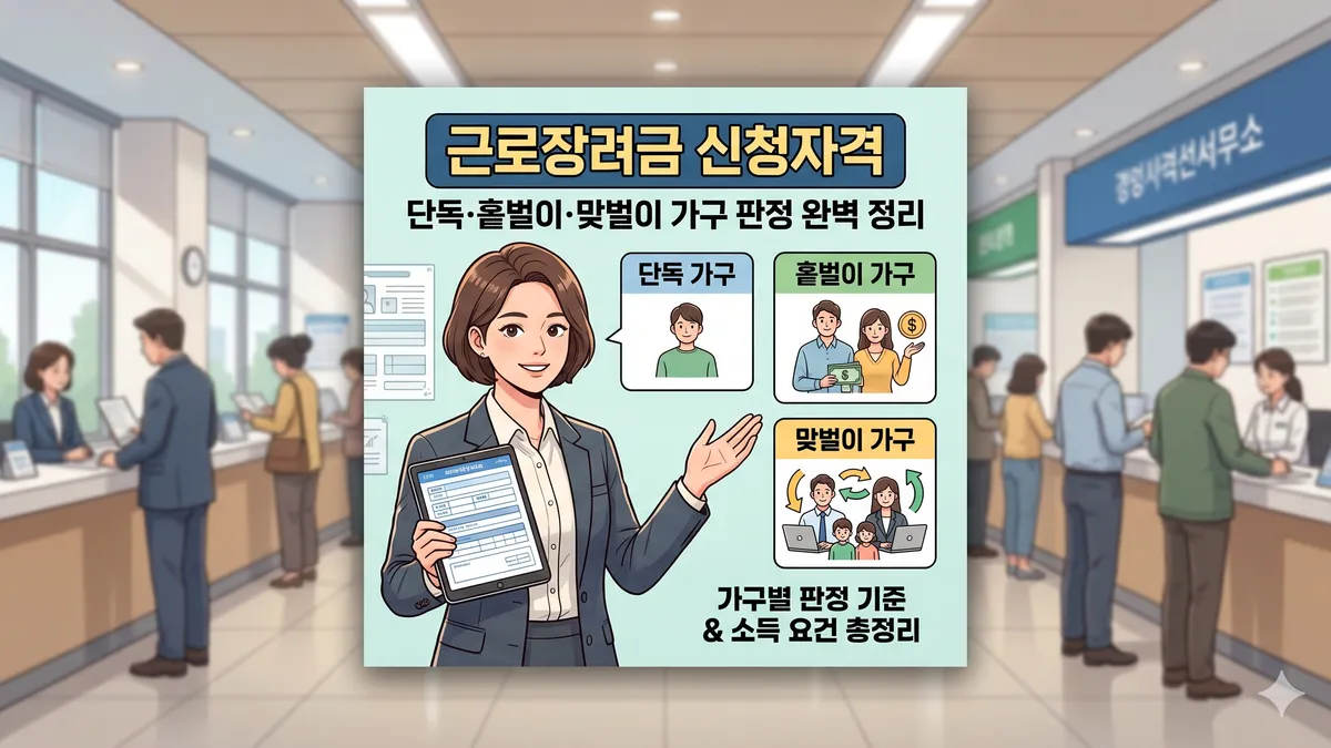 근로장려금 신청자격
