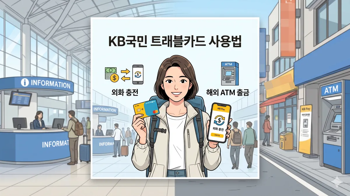 KB국민 트래블카드 사용법