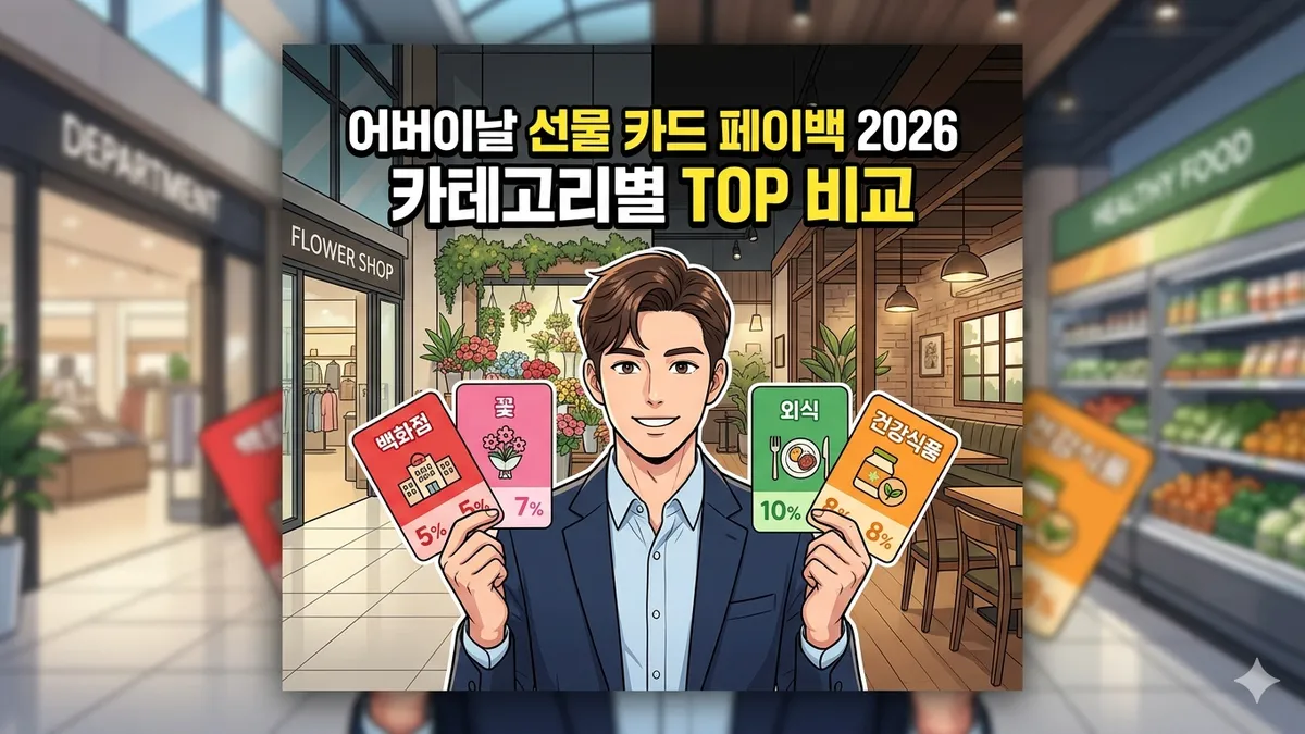 어버이날 선물 카드 페이백
