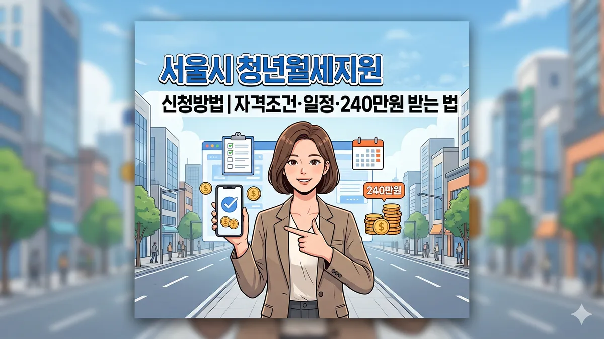 서울시 청년월세지원